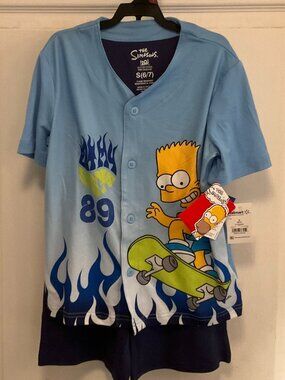 Boy's The Simpsons Pajama Set